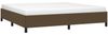 Bettgestell Dunkelbraun 200x200 cm Stoff [347093] Bild 3