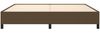 Bettgestell Dunkelbraun 200x200 cm Stoff [347093] Bild 5