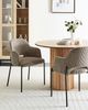 Esszimmerstuhl 2er Set RATON Cord Taupe Bild 3