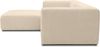DOMO. collection Ecksofa 800013, kleine Couch in L-Form, rechteckig mit gepolsterte Rückenlehne, Modul-Element, Sofa, Polsterecke, Eckcouch, Polsterganitur 216 x 193 x 69 (BxTxH), beige Bild 3