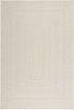 vidaXL Teppich ZIZUR Creme 140x200 cm Jute-Optik Indoor und Outdoor 4010365 Bild 3