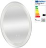 LED-Badspiegel Maratea Ø80cm Silber [pro. tec] Bild 3
