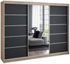 A&J MöbelLand Schwebetürenschrank VILUNO mit 4 Schubladen und Spiegel Bild 5
