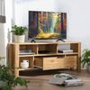 Casâme Eck-TV-Möbel 1 Schublade Eiche Dekor - L120 cm - Helles Holz Bild 5