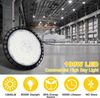Ophy LED Arbeitsleuchte UFO LED-Hallenstrahler 100 W, 12.800 lm, 6000 K, IP66, Deckenleuchte für Garage & Werkstatt, Ø24 cm (LED fest integriert) Bild 2