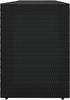 vidaXL Gartenschrank Schwarz 198 x 55,5 x 80 cm Poly Rattan 319870 Bild 5