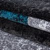 Kurzflor Teppich Hara Läufer - 80x300 cm - Türkis Bild 4