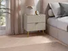 Vente-unique - NORSIM Bedside table Holz, Platte Beige - B 49,5 cm x H 40 cm x L 45 cm Bild 3