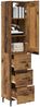 vidaXL Highboard Altholz 34,5 x 34 x 180 cm Holzwerkstoff 3415782 Bild 3