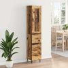 vidaXL Highboard Altholz 34,5 x 34 x 180 cm Holzwerkstoff 3415782 Bild 4