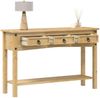 Konsolentisch, Beistelltisch, Konsole 114x34,5x73 cm Massivholz Kiefer Bild 2