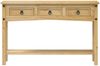 Konsolentisch, Beistelltisch, Konsole 114x34,5x73 cm Massivholz Kiefer Bild 4