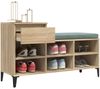 vidaXL Schuhregal Sonoma-Eiche 102x36x60 cm Holzwerkstoff 821215 Bild 5
