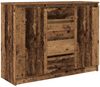 vidaXL Sideboard mit Schubladen Altholz-Optik 100,5x35x76 cm 3328451 Bild 2