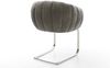 Freischwinger Jada-Flex Bouclé Soft Schlamm Freischwinger flach Edelstahl Taschenfederkern Bild 5
