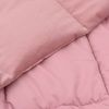 vidaXL Ganzjahresbettdecke Gepolstert Rosa 140 x 200 cm Mikrofaser 42026026 Bild 5