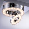 LED Deckenleuchte, Kristall, Chrom, verstellbar, L17 cm Bild 5