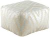 Amagohome Bodenkissen Kelim Sitzwürfel 50x50 H35cm Pouf Fußhocker Sitzhocker Bodenkissen Fuß Bild 3