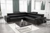 JVmoebel Ecksofa Graues Luxus Ecksofa Moderne Wohnlandschaft Polster Sofa Neu, Made in Europa Bild 2