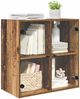 vidaXL Wandschrank Altholz 68 x 37 x 68,5 cm Holzwerkstoff 882910 Bild 3