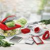 Genius Gemüseschneider Gemüsehobel Nicer Dicer Chef 15 tlg. Rot Bild 4