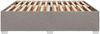 vidaXL Bettgestell ohne Matratze Taupe 200x200 cm Stoff 3284503 Bild 5