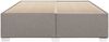 vidaXL Bettgestell ohne Matratze Taupe 200x200 cm Stoff 3284503 Bild 4