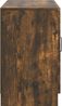 vidaXL Sideboard Geräucherte Eiche 89 x 34,5 x 57 cm Holzwerkstoff 895810 Bild 5