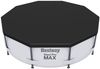 Bestway Pool-Abdeckplane Flowclear, PVC schwarz, Ø 370 cm Bild 2