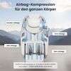 HOME DELUXE Massagesessel ALVINA mit Premium Webstoffpolsterung - Grau Bild 5