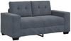 vidaXL Sofa Set 3 pcs Dunkelgrau 221 x 80 x 80 cm Samt 3324640 Bild 5