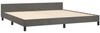 Doppelbett, Bettgestell Modernen ohne Matratze Dunkelgrau 200x200 cm Samt d2318e Bild 5