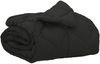 vidaXL Ganzjahresbettdecke Schwarz 140 x 220 cm Mikrofaser 42025590 Bild 2
