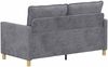 vidaXL Sofa Hellgrau 156 x 81 x 87,5 cm Polyester 42028862 Bild 5