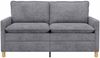 vidaXL Sofa Hellgrau 156 x 81 x 87,5 cm Polyester 42028862 Bild 3