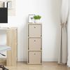 vidaXL Sideboard mit Schubladen Sonoma-Eiche 30,5 x 27 x 84,5 cm 8000558 Bild 3