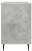 vidaXL Schreibtisch mit Tür Betongrau 142,5 x 50 x 75 cm Holzwerkstoff 3414606 Bild 5