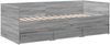 vidaXL Tagesbett mit Schubladen ohne Matratze Grau Sonoma 90x200 cm 3280823 Bild 3