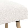 vidaXL Bank Uni Creme 110 x 40 x 46 cm Bouclé 42038412 Bild 5
