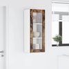 vidaXL Hängeschrank Geräucherte Eiche 40 x 31 x 100 cm Holzwerkstoff 884382 Bild 4