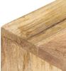 vidaXL Skateboard Wandhalter 25x20x30 cm Mango Massivholz 320480 Bild 5