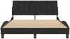 vidaXL Bettgestell ohne Matratze "Hanko" Schwarz 140x190 cm Samt 3207845 Bild 5
