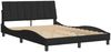 vidaXL Bettgestell ohne Matratze "Hanko" Schwarz 140x190 cm Samt 3207845 Bild 3