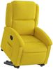 vidaXL Relaxsessel mit Aufstehhilfe Gelb Samt 3204307 Bild 3