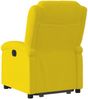 vidaXL Relaxsessel mit Aufstehhilfe Gelb Samt 3204307 Bild 5