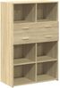 vidaXL Highboard Sonoma-Eiche 80x42,5x124 cm Holzwerkstoff 3281387 Bild 2