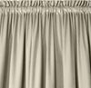 Samtvorhang Velours Vorhänge zum Wohnzimmer Prachtvoll Elegant beige 140x270 cm Kräuselband Bild 3