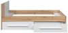 Kinderbett >NOA< in Nodi-Eiche/Artik-Weiß - 196x77x92 (BxHxT) Bild 4