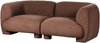 Modulsofa 2-Sitzer MJALBI Braun Bouclé Bild 5