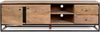 TV-Board Natran aus Sheesham-Holz, modernes Design, natur, Metallgestell, 175 cm Bild 2